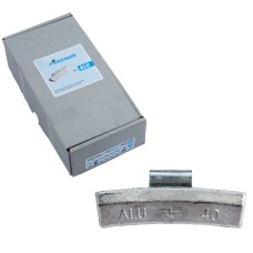 ALU clip-on wheel balancing weights 40 g (50 pcs)