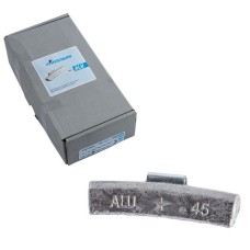 ALU clip-on wheel balancing weights 45 g (50 pcs)