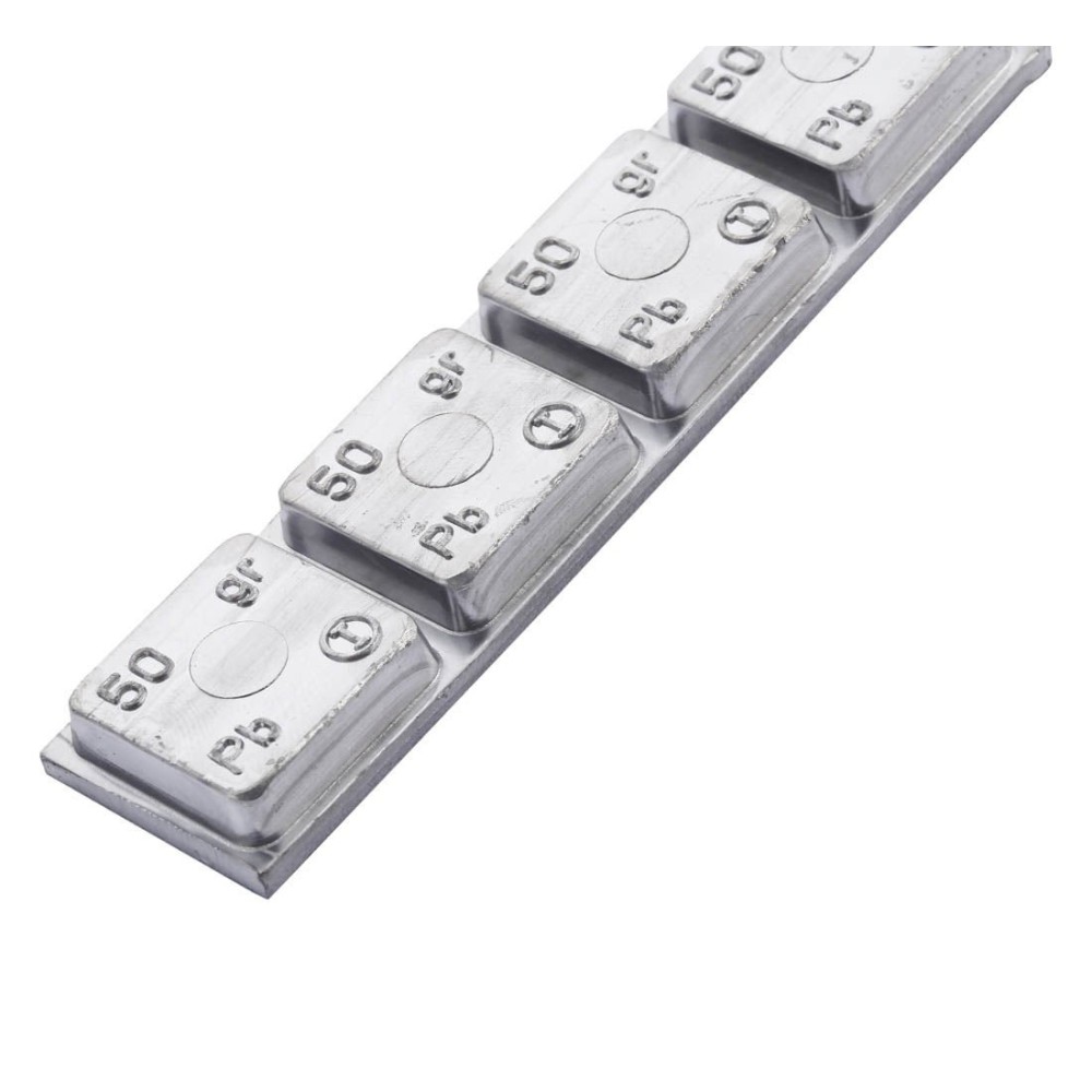 Adhesive wheel balancing weights 200 g 4x50g
