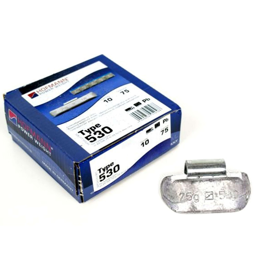 Truck wheel balancing weights 75 g
