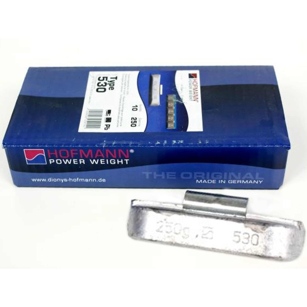 Truck wheel balancing weights 250 g