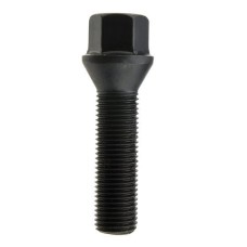 Wheel bolt M14x1.25x43 mm 17 mm hex (Conical) Black