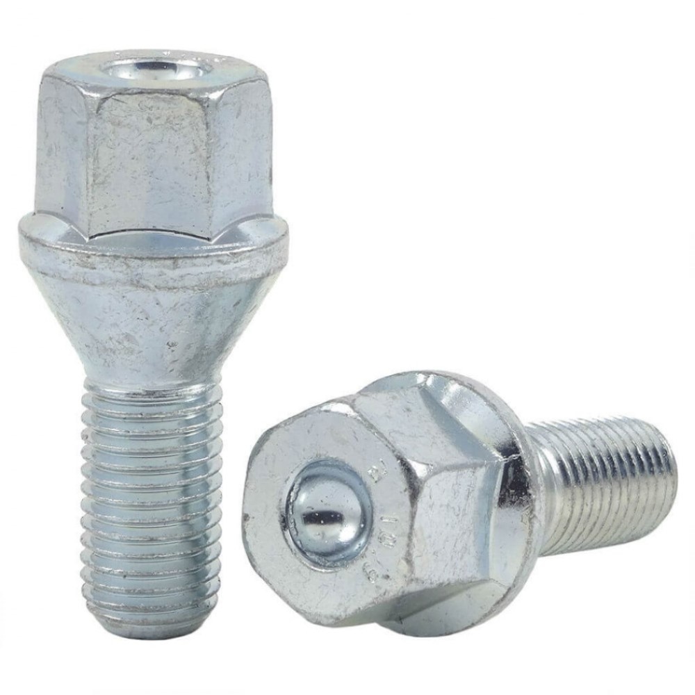 Wheel bolt M12x1.5x22 mm 17 mm hex (Conical) Wheel bolt M12x1.5x22 mm 17 mm hex (Conical)