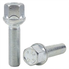 Wheel bolt M12x1.5x40 mm 17 mm hex (Ball seat) Wheel bolt M12x1.5x40 mm 17 mm hex (Ball seat)