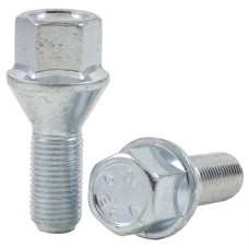 Wheel bolt M12x1.25x24 mm 17 mm hex (Conical)