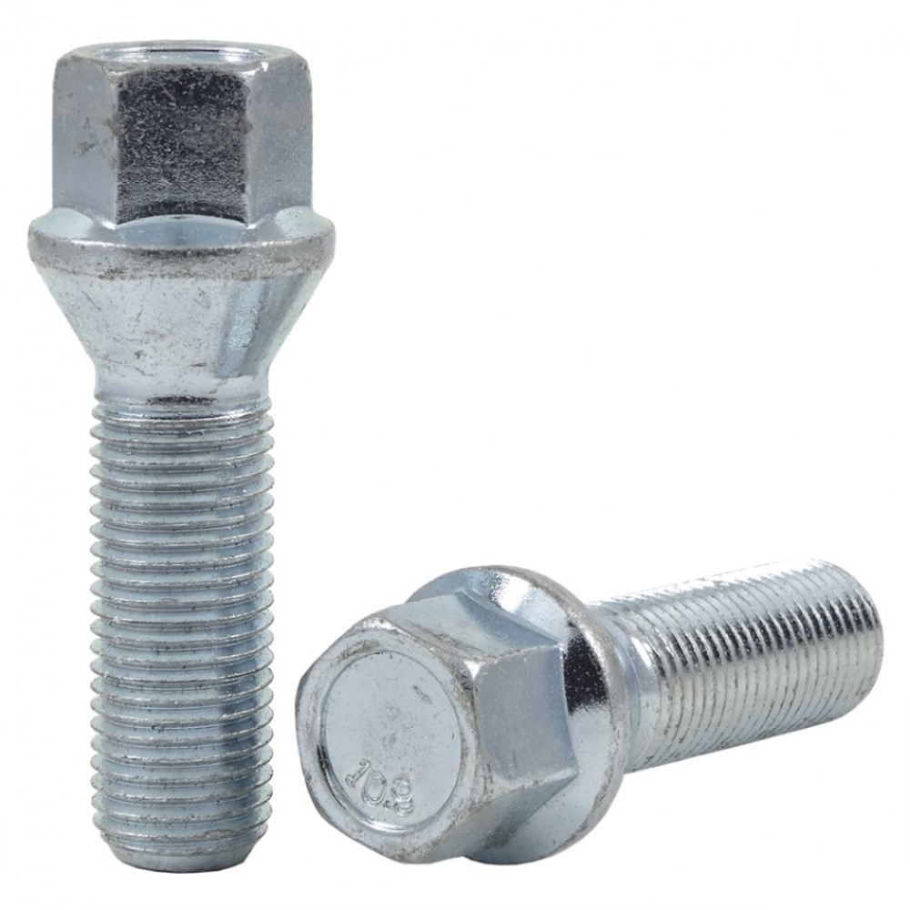 Wheel bolt M14x1.5x40 mm 17 mm hex (Conical)