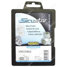 Sicustar VN535R13 M14x1.5x35 mm — Locking wheel bolts