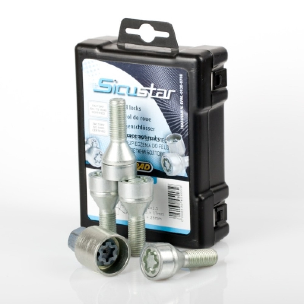 Sicustar VN135 M12x1.5x35 mm — Locking wheel bolts