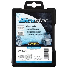 Sicustar VN140 M12x1.5x40 mm — Locking wheel bolts