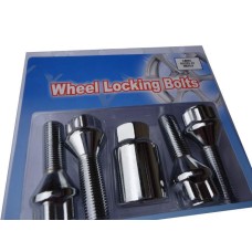 Locking wheel bolts M12x1.25x28 mm