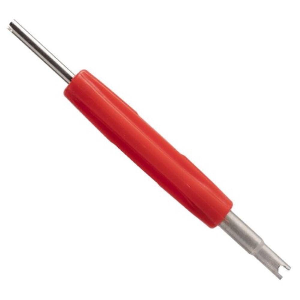 Valve core tool Red Double-ended