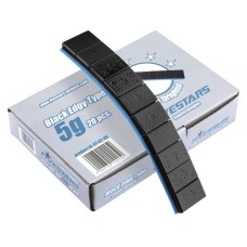 Adhesive wheel balancing weights 5+5 g (Black) (20 pcs)