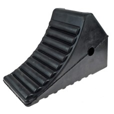 Large rubber wheel chock