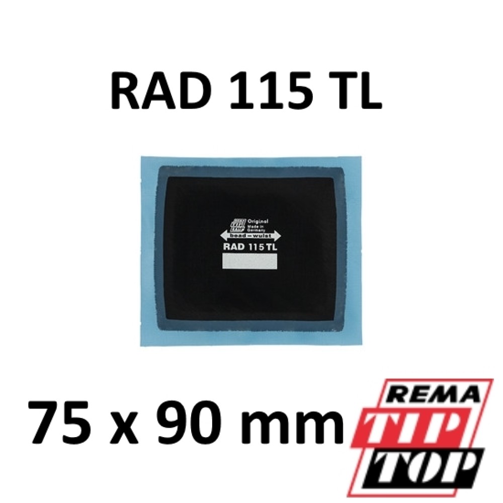 Radial tyre repair patch TipTop 115TL