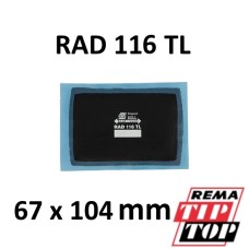 Radial tyre repair patch TipTop 116TL
